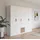 Rauch Drehtürenschrank BARI 225 x 210 x 54 cm Weiß