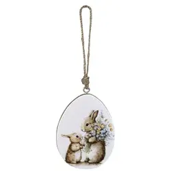 Osterbehang Ei Nostalgie bunt 660470015998 11x15cm