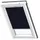 VELUX Verdunkelungsrollo DKL P08 1100 uni dunkelblau/aluminium