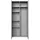 WIMEX Multiraumkonzept Schrank 80 x 185 x 40 cm Weiß