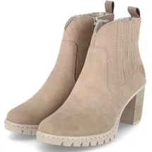 Rieker Y2571-20 Schlupfstiefel Synthetik Damen in braun - Gr. 39