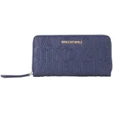 Valentino Pansy Zip Around Geldbörse blau