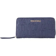 Valentino Pansy Zip Around Geldbörse blau