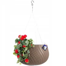 Kadax Hängetopf Ø 32 cm braun