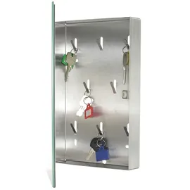 Rottner Tresor Schlüsselschrank Key Glass 30 x 30 cm Weiß