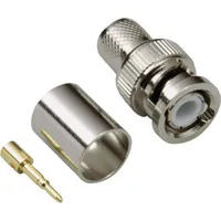 BKL Electronic 0401270 0401270 BNC-Steckverbinder Stecker, gerade 50Ω 1St.