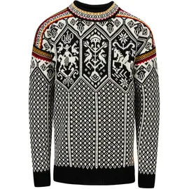 Dale of Norway 1994 Pullover Schwarz / Gold / Weiß S