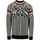 Dale of Norway 1994 Pullover Schwarz / Gold / Weiß S