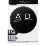 Haier HWD90-BP14667TU1 Waschtrockner (5 kg / 9 kg, 1330 U/min)