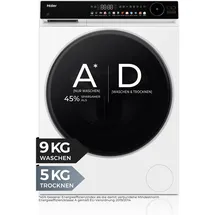 Haier HWD90-BP14667TU1 Waschtrockner (5 kg / 9 kg, 1330 U/min)