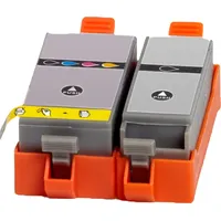 Ampertec 2 Kompatible Tinten ersetzt Canon PGI-35+CLI-36 Doppelpack KCMY