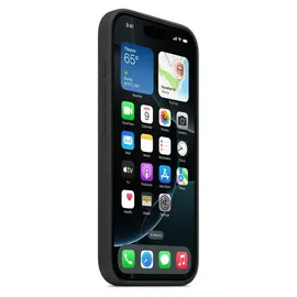 Apple iPhone 16 Pro Max Silikon Case mit MagSafe schwarz