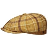 Alfonso D ́Este Flat Cap (1-St) Schirmmütze mit Schirm, Made in Italy orange S (54-55 cm)