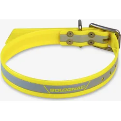 Hundehalsband 520 reflektierend gelb fluoreszierendes Neongelb L