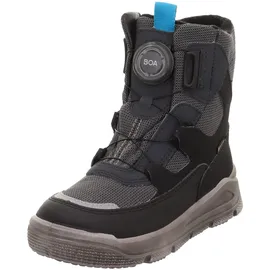 superfit Jungen MARS warm gefütterte Gore-Tex Stiefel, SCHWARZ/HELLGRAU 0070