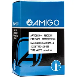 AMIGO Innenrohr 28 x 1 5/8 x 1 1 1/8 (28-622) AV 48 mm 28-622