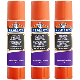 Elmer's lila Klebestift 6 g 3 Stück