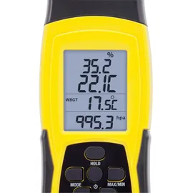 Trotec Thermohygrometer TC100 inkl. Kalibrier-Zertifikat,
