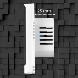 Echos Wandthermostat Heizung Smart Fußbodenheizung WLAN Raumthermostat Über Smartphone Tuya Smart Life Amazon Alexa Google Home steuerbar Thermostat Fußssbodenheizung Programmierbares Raumthermostat