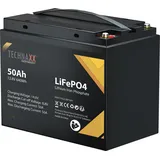 Technaxx TX-234 5051 Solarakku 12V 50Ah 12.8V, LIFEPO4 schwarz