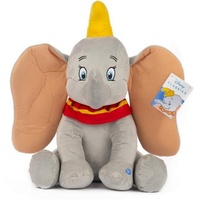 Disney Kuscheltier Dumbo, Kuscheltier mit Geräuschefunktion 48 cm grau