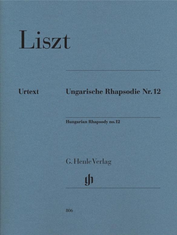 Ungarische Rhapsodie Nr.12  Klavier - Franz Liszt - Ungarische Rhapsodie Nr. 12  Kartoniert (TB)