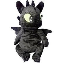 Joy Toy Joy ToyUnbekannt 76063 Drachenzähmen Dragons-Thootless Plüschrucksack, schwarz