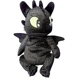 Joy Toy Joy ToyUnbekannt 76063 Drachenzähmen Dragons-Thootless Plüschrucksack, schwarz