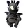 Joy Toy Joy ToyUnbekannt 76063 Drachenzähmen Dragons-Thootless Plüschrucksack, schwarz