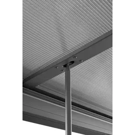 Floraworld Terrassenüberdachung Air 400 x 300 x 254 cm grau