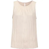LASCANA Pliseetop Beige 42