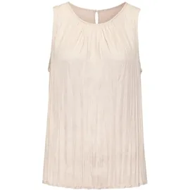 LASCANA Pliseetop Beige 42