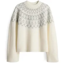 Opus Strickpullover im Norweger-Look Modell PORWAY Ecru, 38