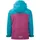 TROLLKIDS Bryggen Jacke - Bright Berry / Dark Turquoise / Madeira Blue - 104 cm