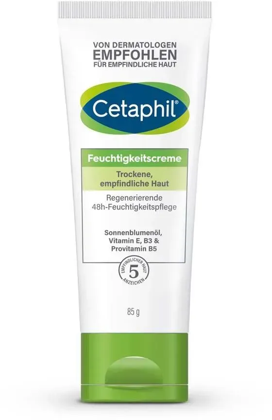 Cetaphil Feuchtigkeitscreme für trockene, empfindliche Körper- & Gesichtshaut