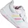 Adidas Tensaur Hook and Loop Cloud White / Almost Blue / Bliss Lilac 33