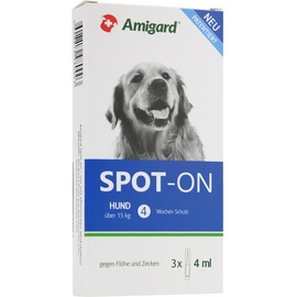 Solnova AG Amigard Spot-on Hund über 15 kg 3 x 4 ml