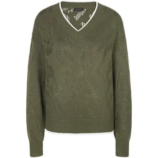 Le pull  BASLER vert