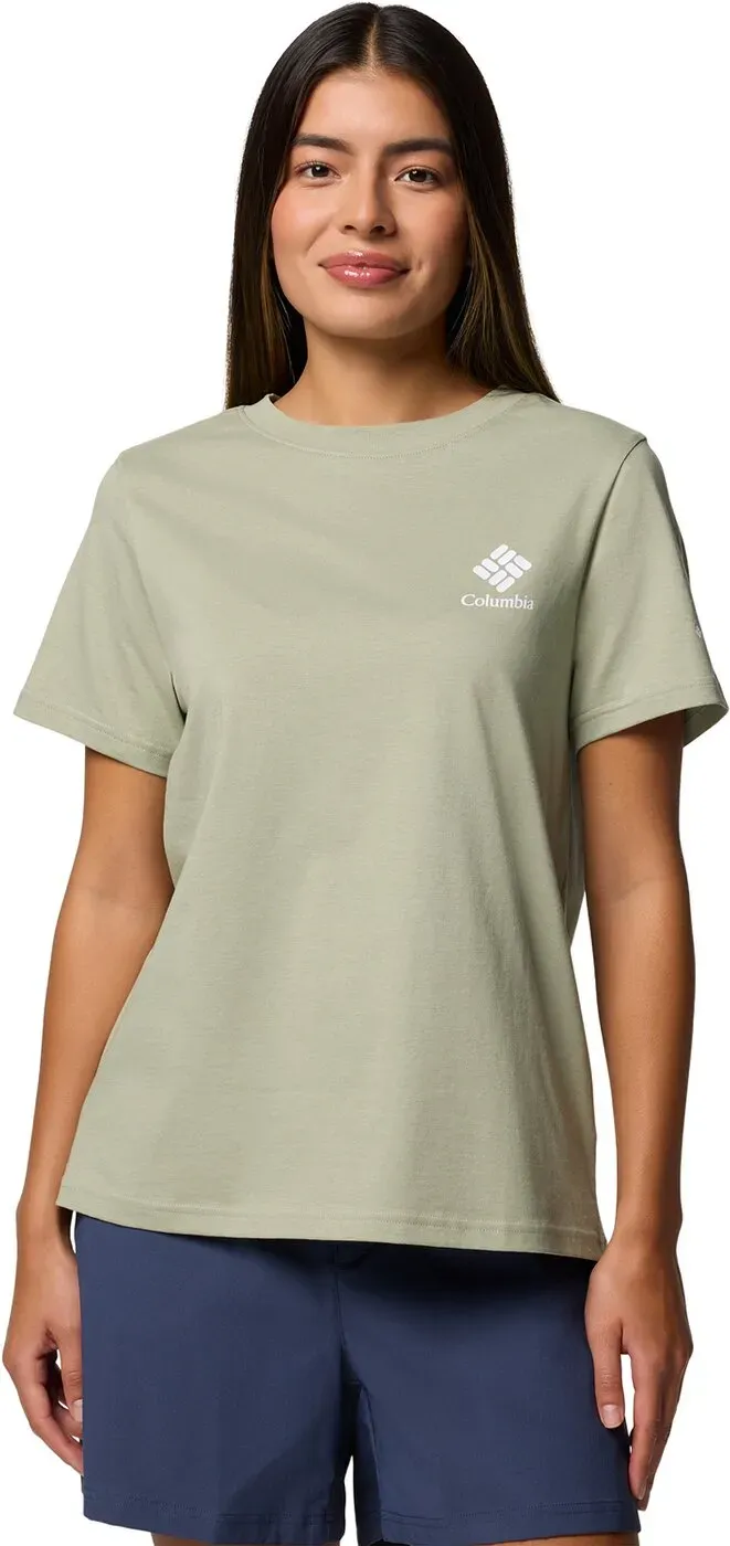 COLUMBIA Rolling Bend Graphic SS SAFARI, STACKED GEM L