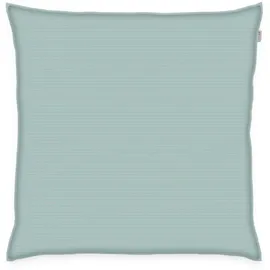 tom tailor / h.& w. schmänk gmbh & co. kg TOM TAILOR Satin-Bettwäsche TWO-TONE SOLID COLORS Türkis 200 x 220 cm + 2 x 80 x 80 cm
