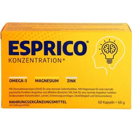 Esprico Konzentration+ Kapseln 60 St.