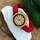 Holzwerk Germany Handgefertigte kleine Damen Holz Uhr mit Leder Armband in rot, Braun
