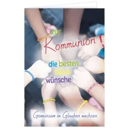 Kommunionskarte 12-1748 Bild