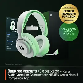 SteelSeries Arctis Nova 5X Wireless Xbox Weiß
