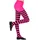 w widmann milano party fashion Kniestrümpfe 1 Paar Pink/Schwarz 35