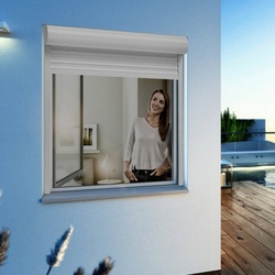 Windhager Insektenschutz-Fensterrahmen Ultra Flat, BxH: 100x120 cm weiß