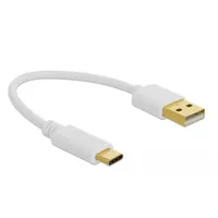 DeLock USB-A auf USB-C 0,15 m Weiß
