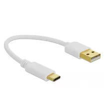 DeLock USB-A auf USB-C 0,15 m Weiß