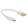 DeLock USB-A auf USB-C 0,15 m Weiß