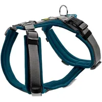 Hunter Maldon Hundegeschirr petrol/grau XS